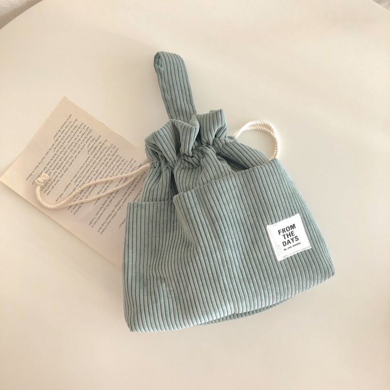 FROM THE DAYS（フロム ザ デイズ）の「【MADE】Corduroy Pouch Bag - Mint（Bags）」