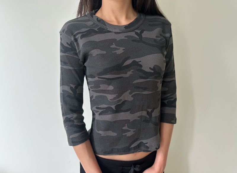 waffle slim tee