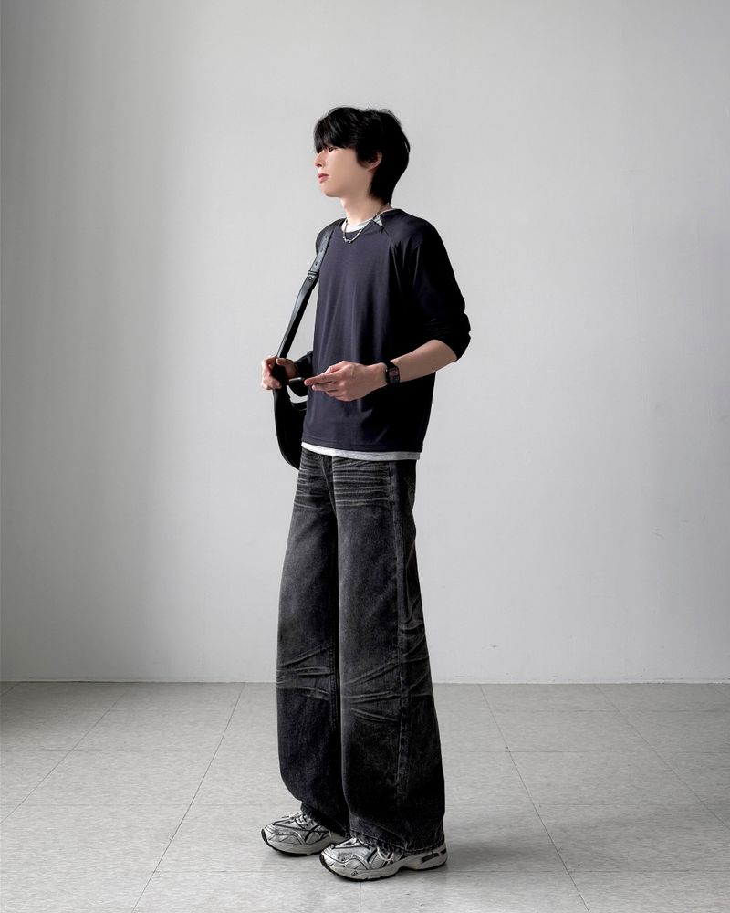 Filine Washing Wide Denim