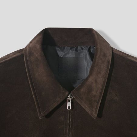 Salton Velvet Suede Zip Crop Blouson