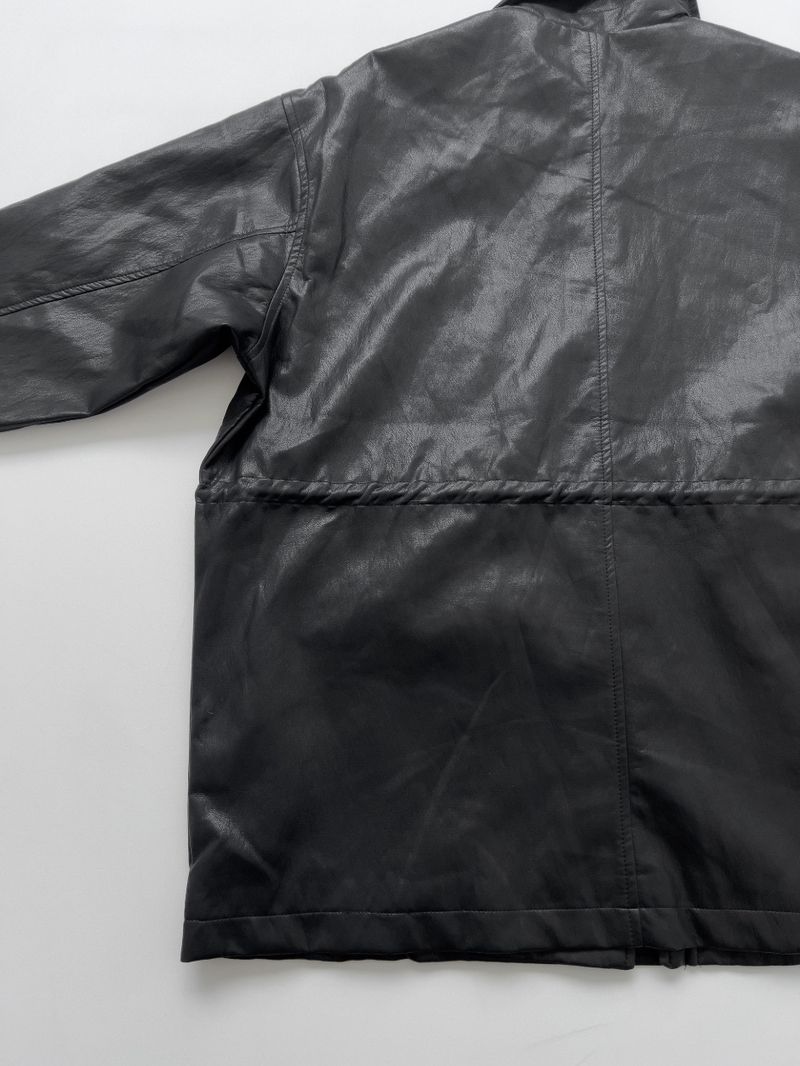 Eleanor Leather Safari Half Jacket