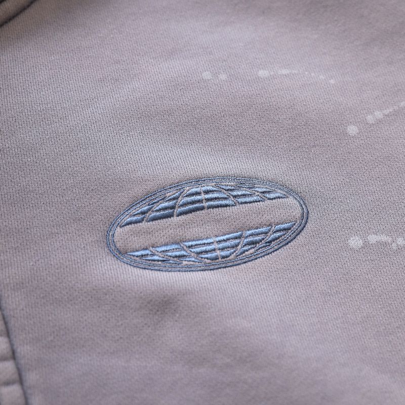 PAINT SPLATTER ZIP-UP HOODIE