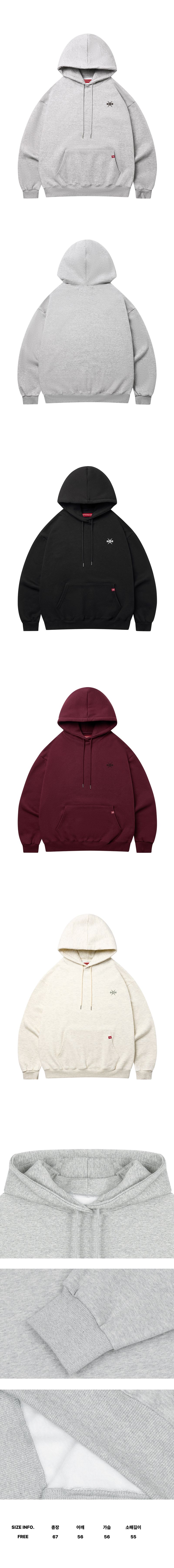 Main Logo Oversized Hoodie (SOHKNK-100)