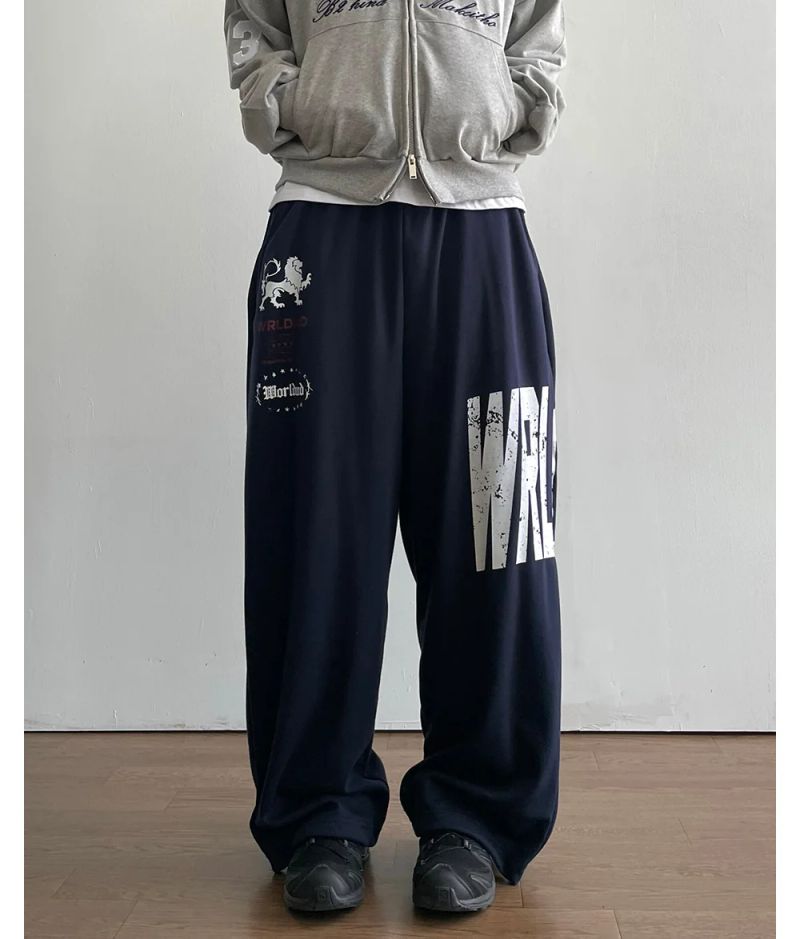 Geo-Printed Sweatpants