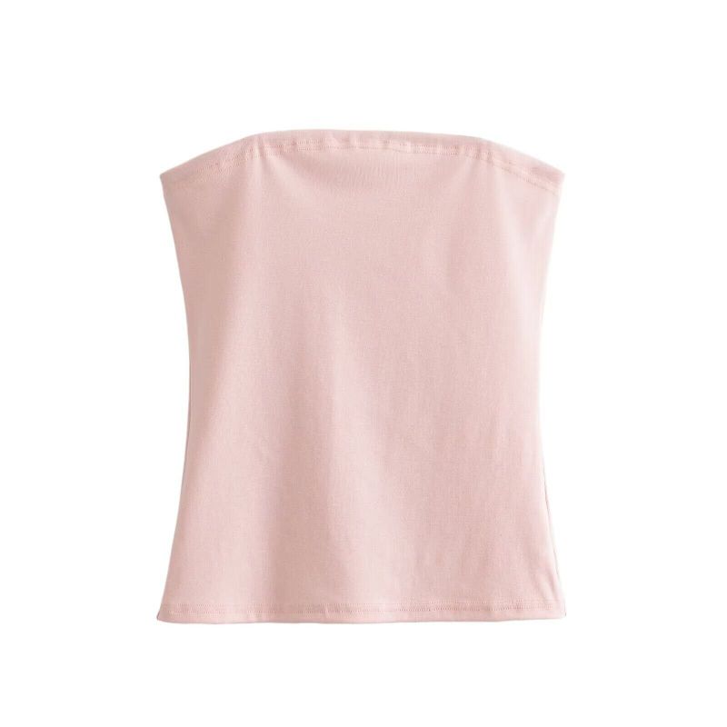Layered Wrap Crop Long-Sleeve Top