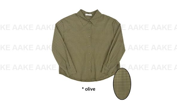 BACK STRAP CHECK SHIRT