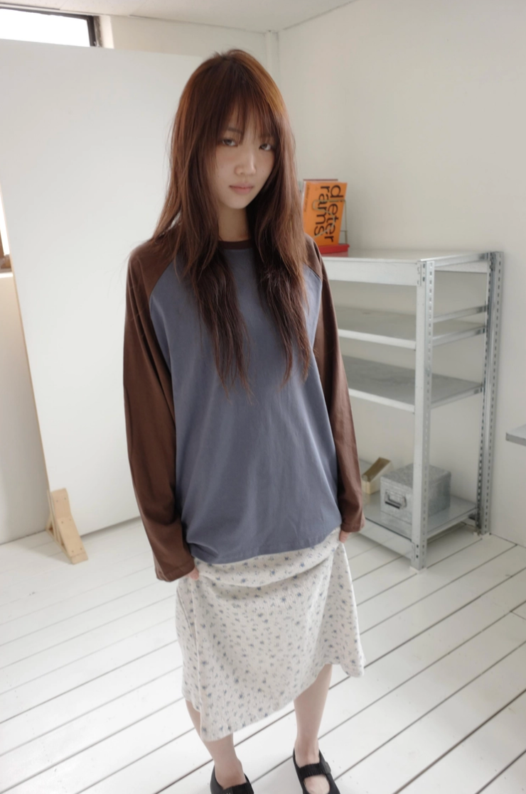 callhag（コールハグ）の「mix color raglan T (3c)（Tops）」
