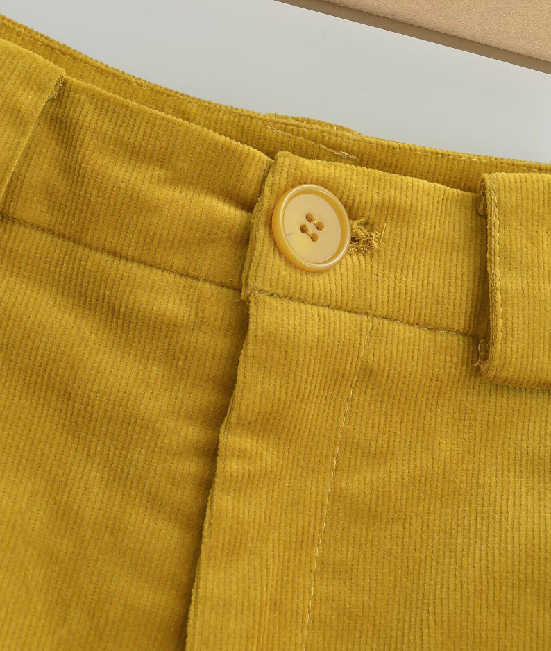 Corduroy Micro Shorts