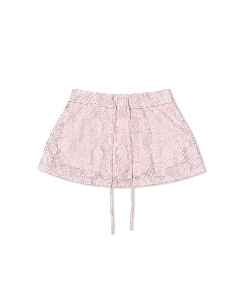 rose lace corset sk (4colors)