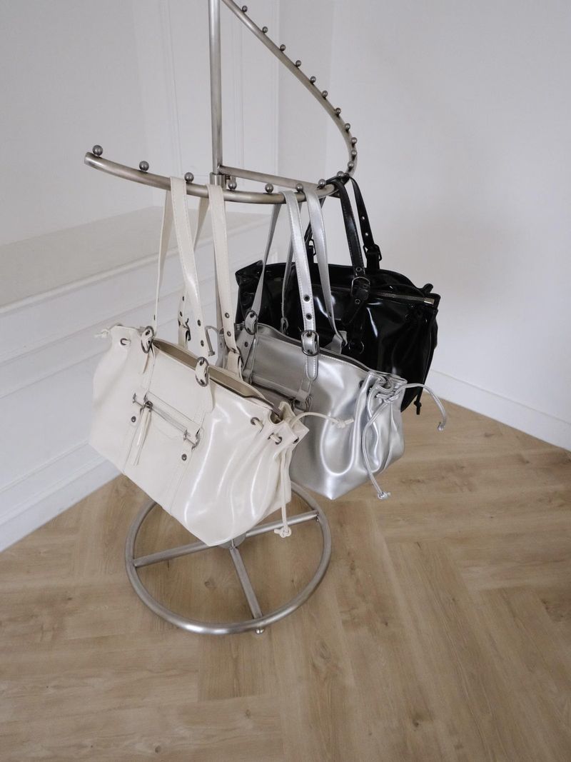 casual leather 2way bag