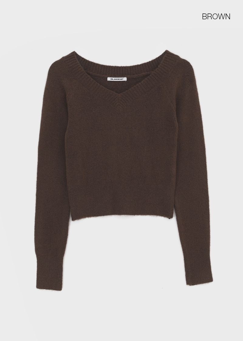 [MADE] Ruby Woo Wool V-neck Knit