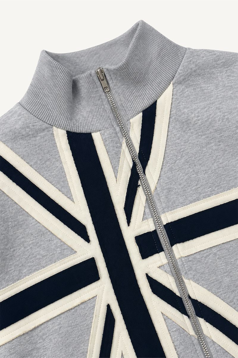 Union Embroidery Cotton Zip-up