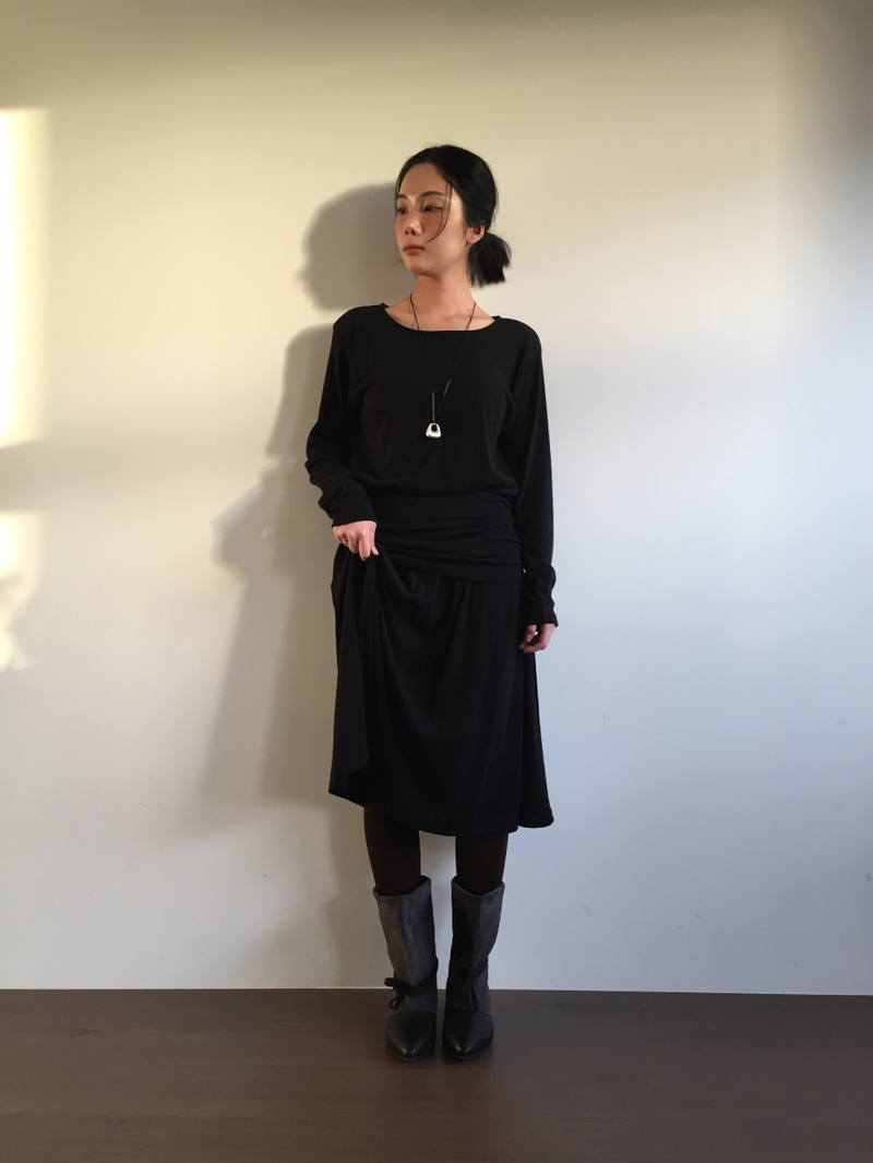 Marceau suede boots (2color)