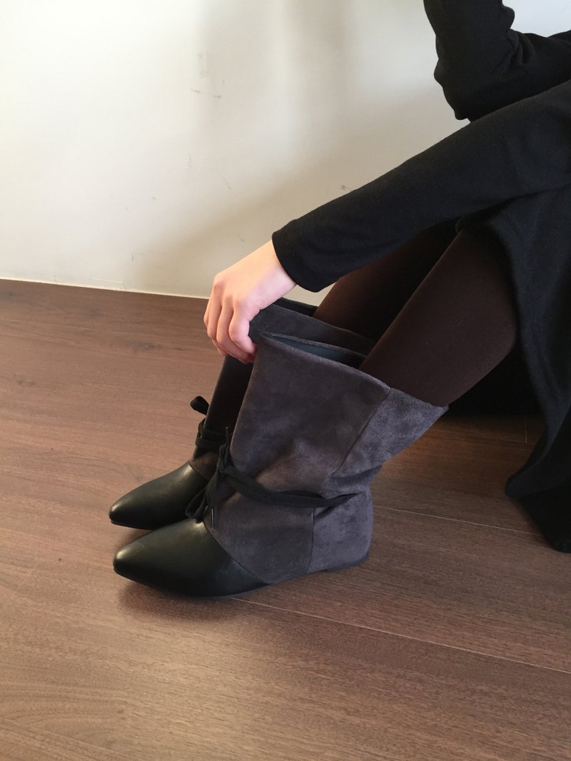 Marceau suede boots (2color)