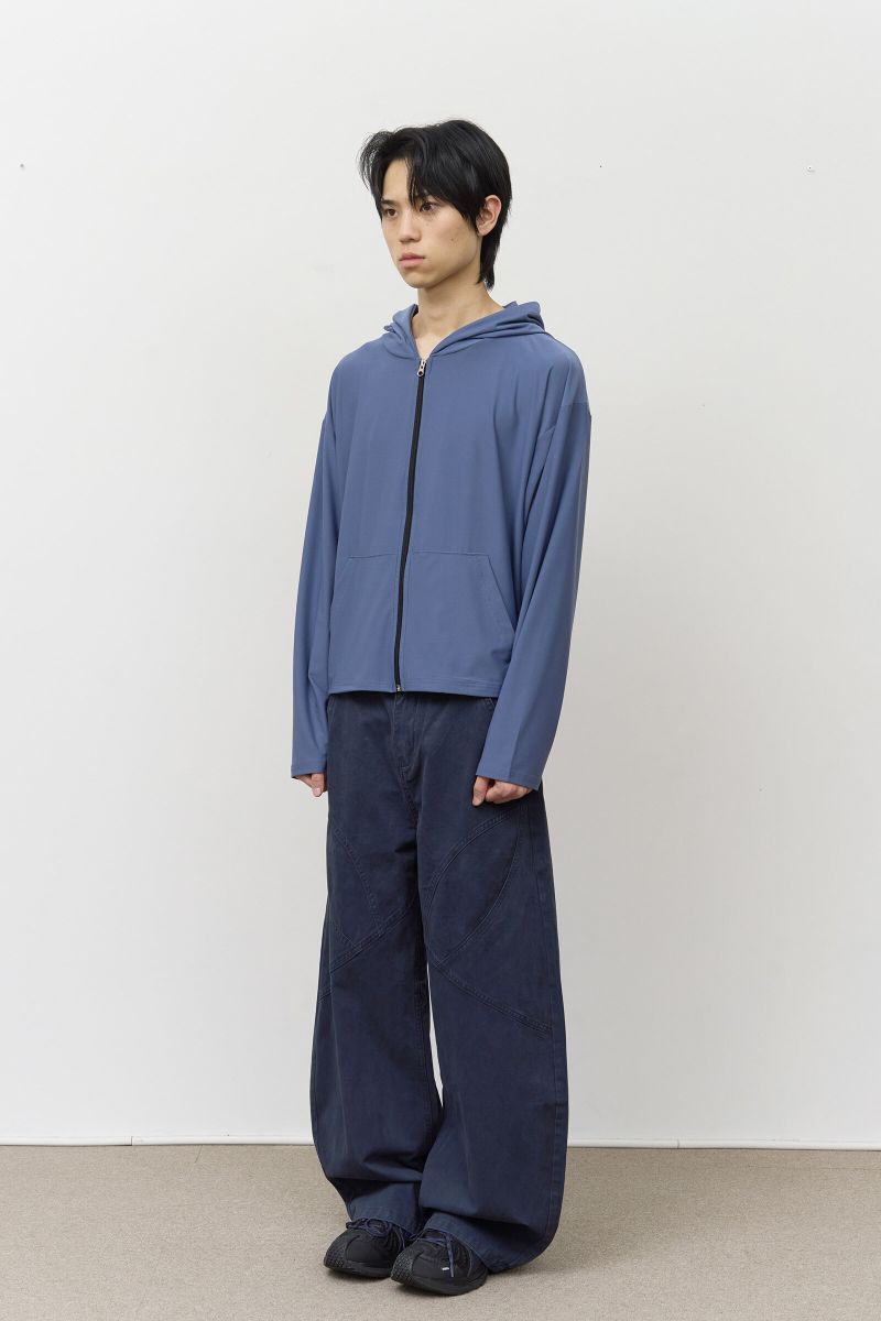 Riso Jersey Zip Hoodie