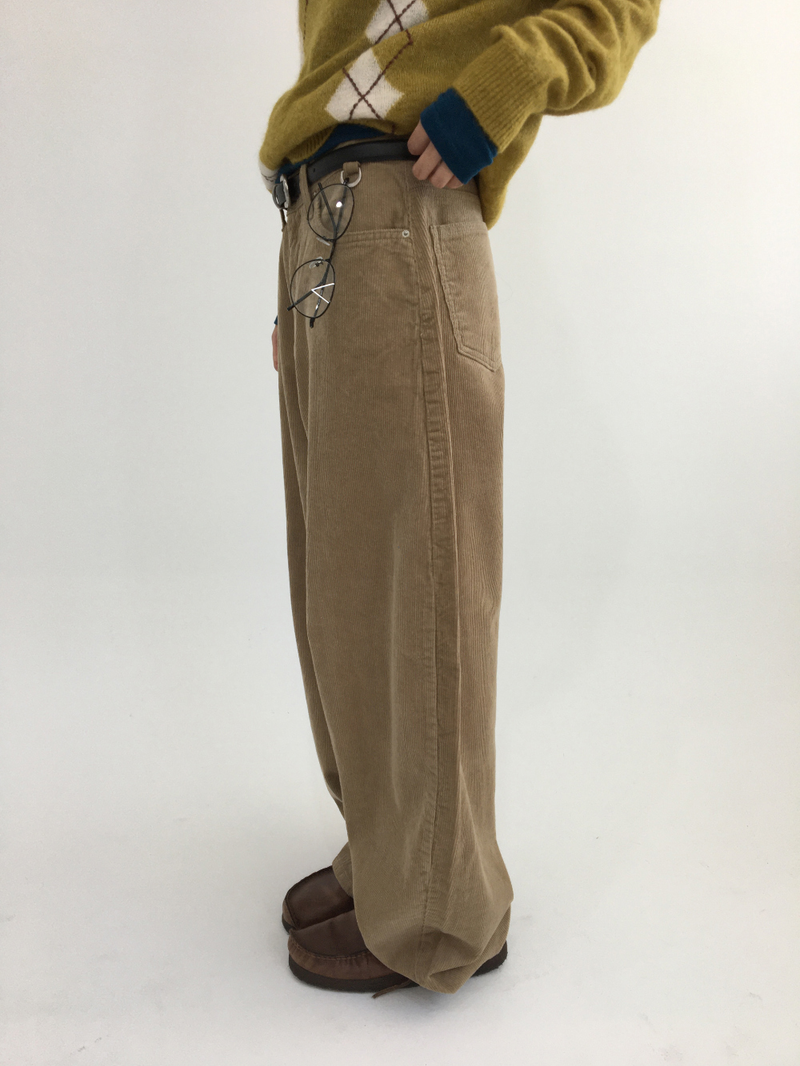 Dea Corduroy Balloon Pants (3color)