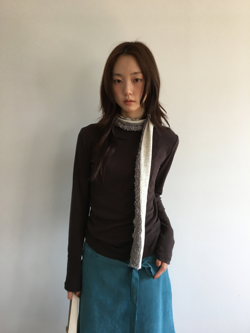 Witty Slim Hooded Long Sleeve (3color)