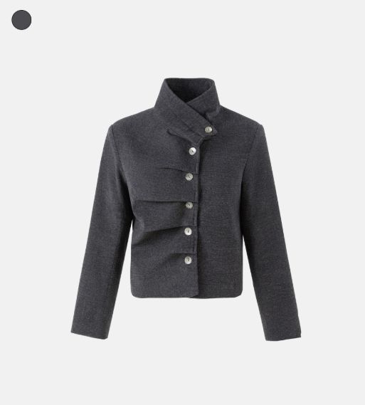Offset Placket Jacket