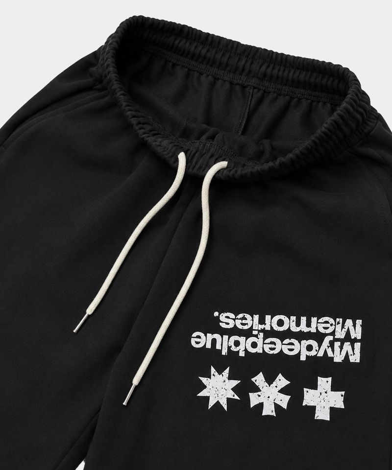 MM SYMBOL OVER SWEATPANTS (GREY, BLACK)