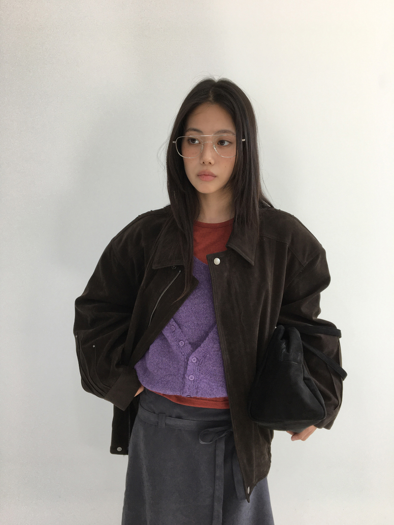 Tot Double V-Button Knit (4color)
