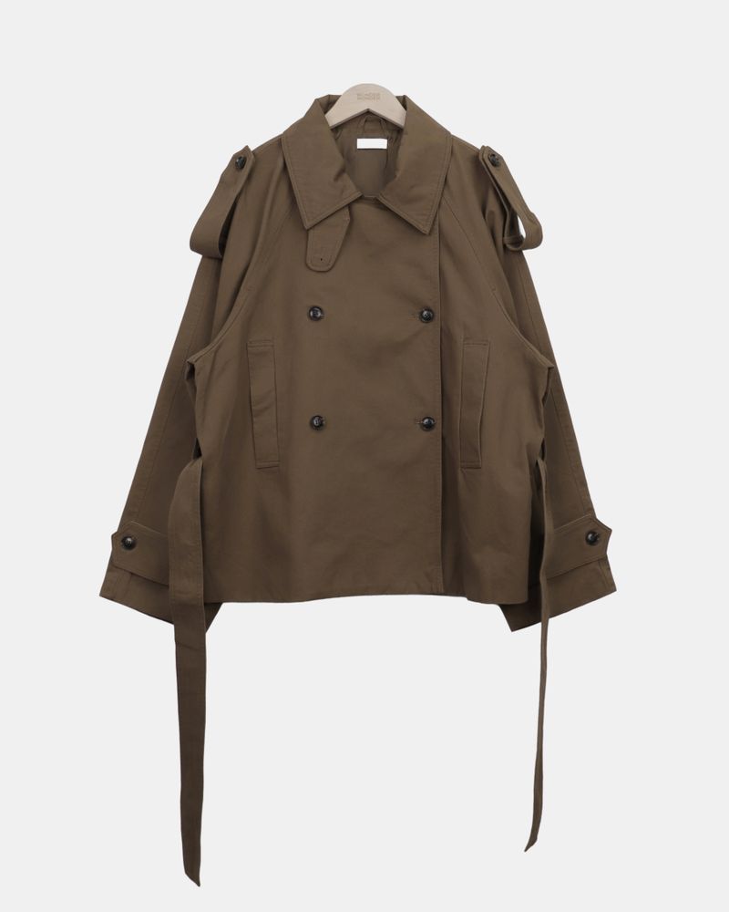 Tiden Belted Short Trench Jacket
