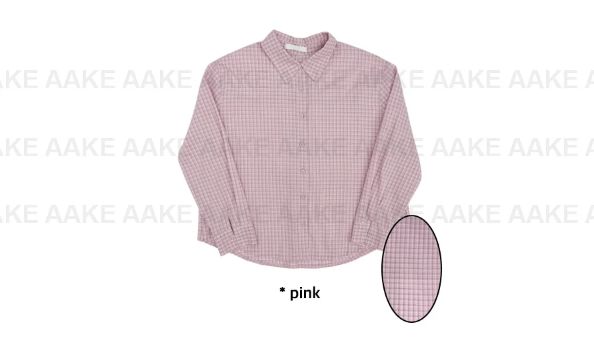 BACK STRAP CHECK SHIRT