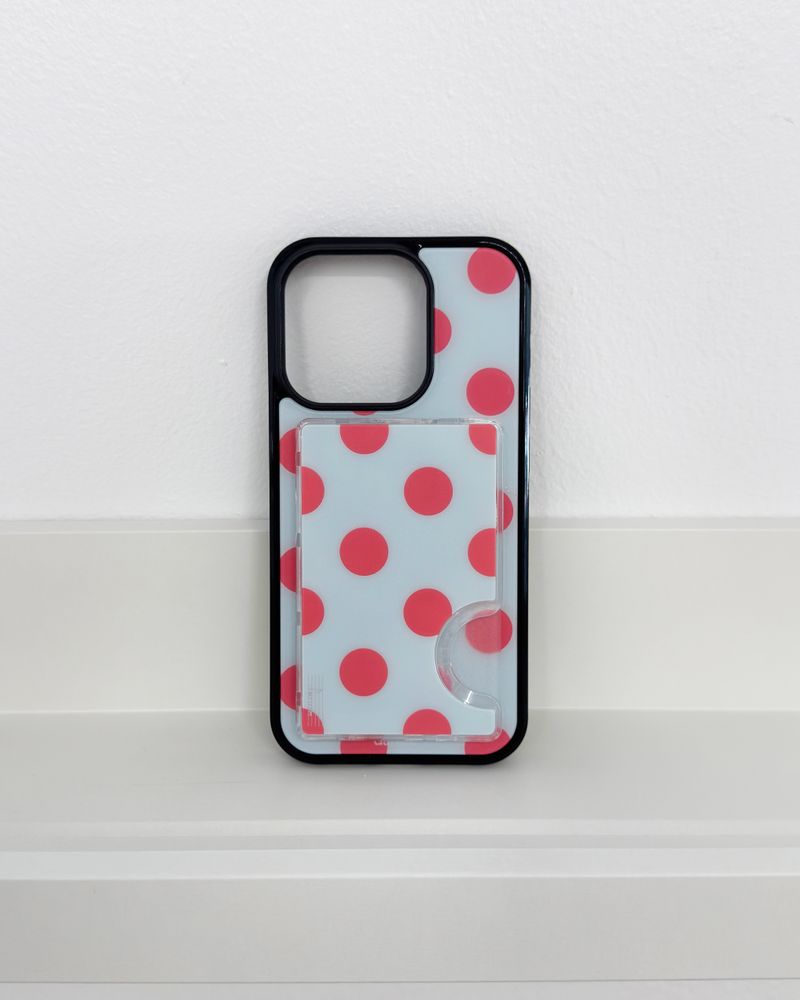 DANCE（ダンス）の「( Phonecase + Cardpocket ) DANCE ドットマグセーフセット no. 095（スマホグッズ/小物）」