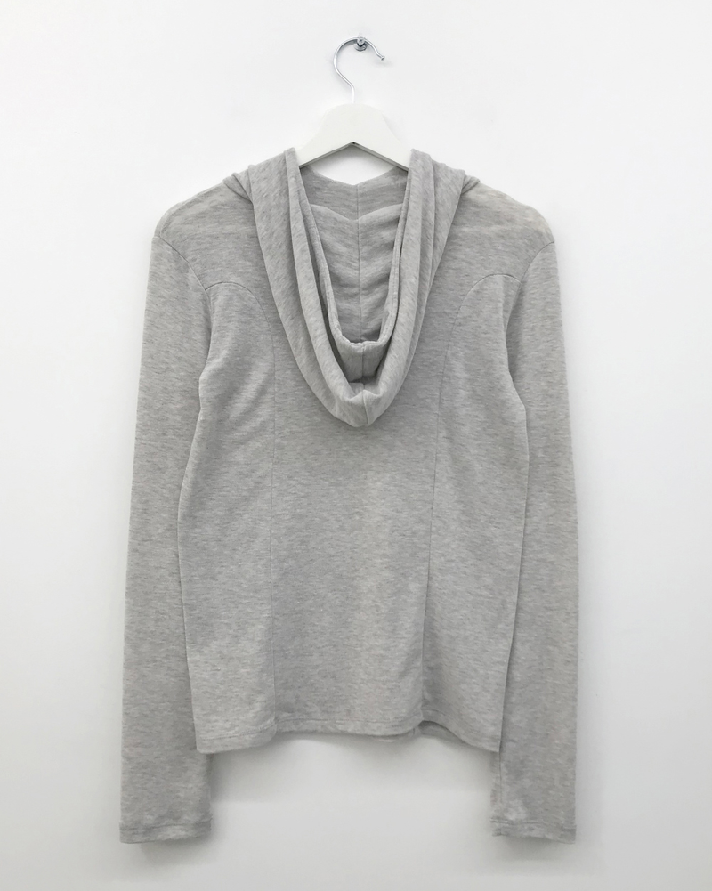 Witty Slim Hooded Long Sleeve (3color)