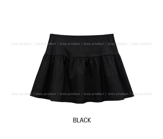 Nico Suede Flare A-line Skirt