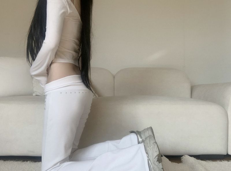 Kiki Snap Button Top (White)