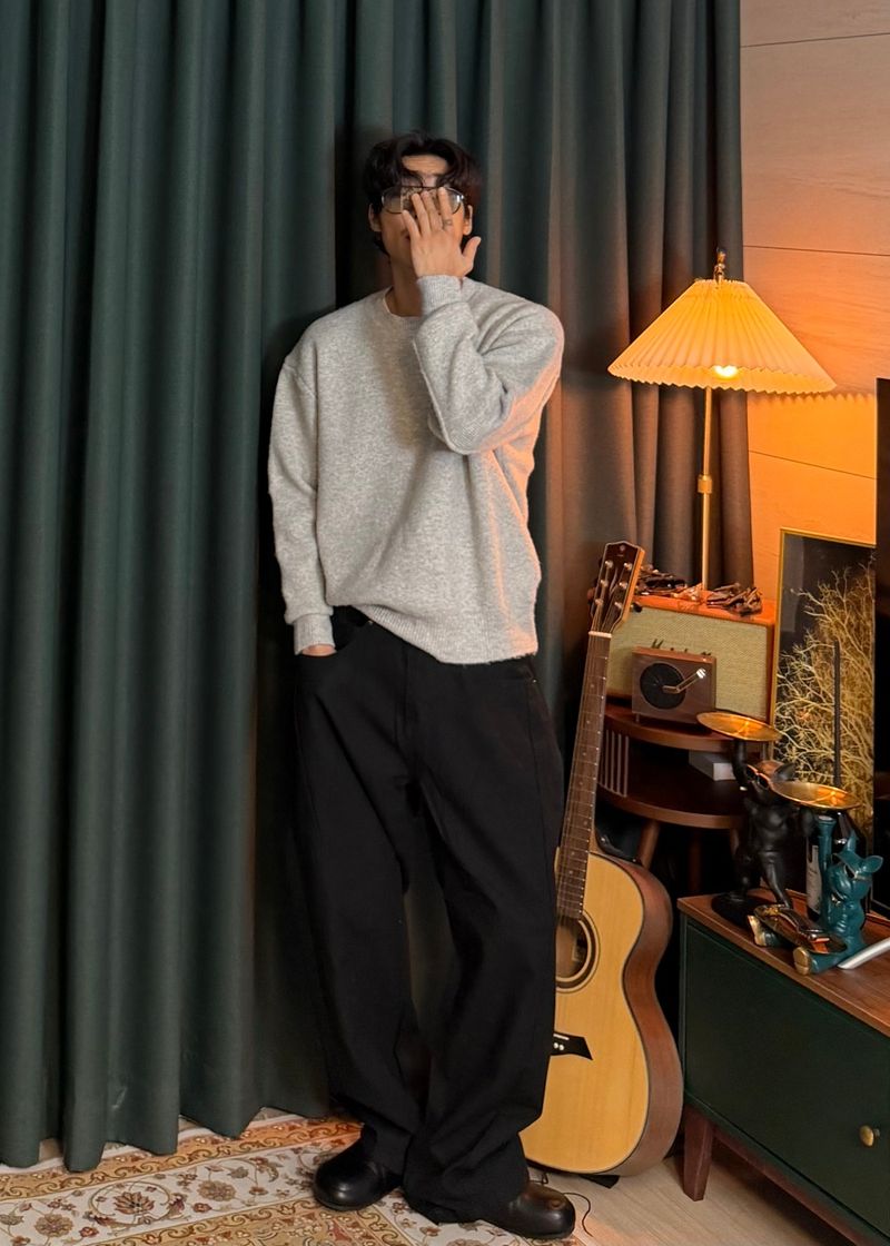 Side Belt Detail Pants 2COLOR