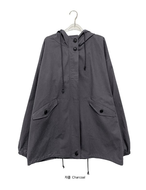 26FW★ [BAONHAUS] Poibin Boxy Hood Field Jacket