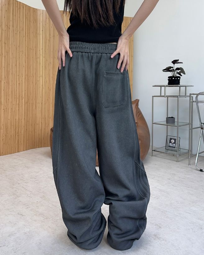 Ciel Washed Cutout Track Pants