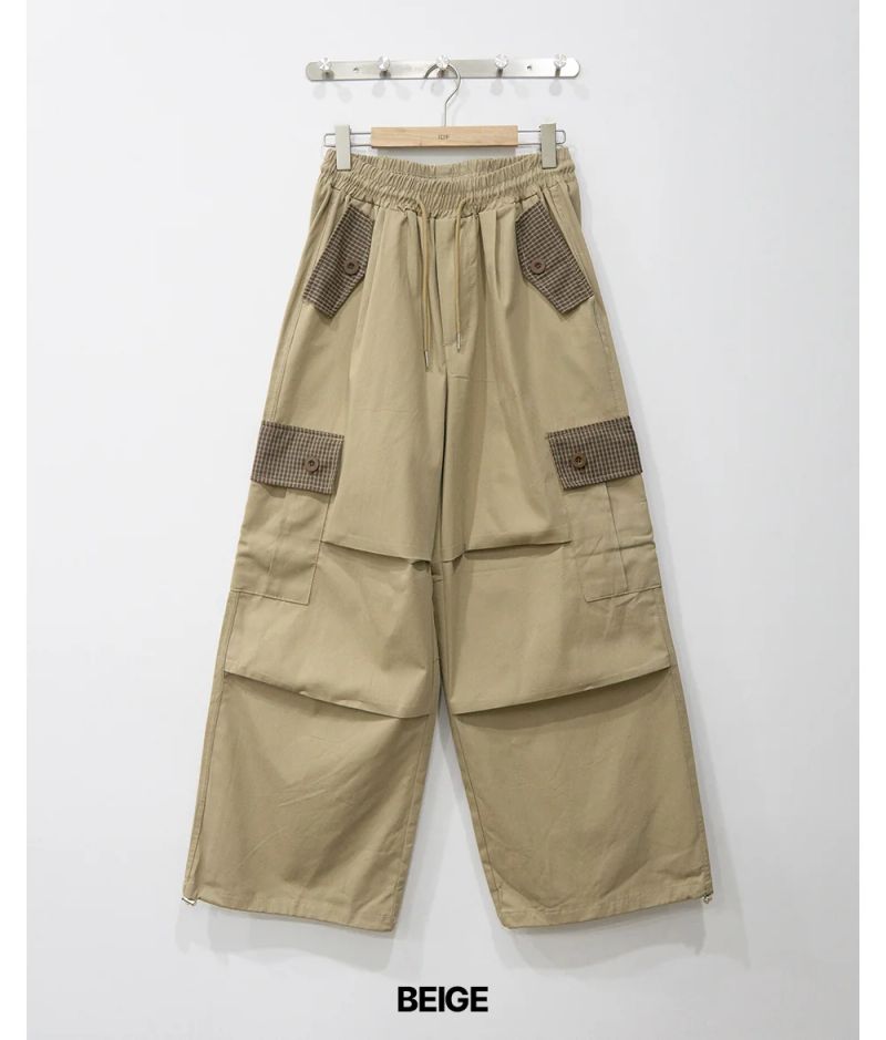Clay Check Cargo Pants