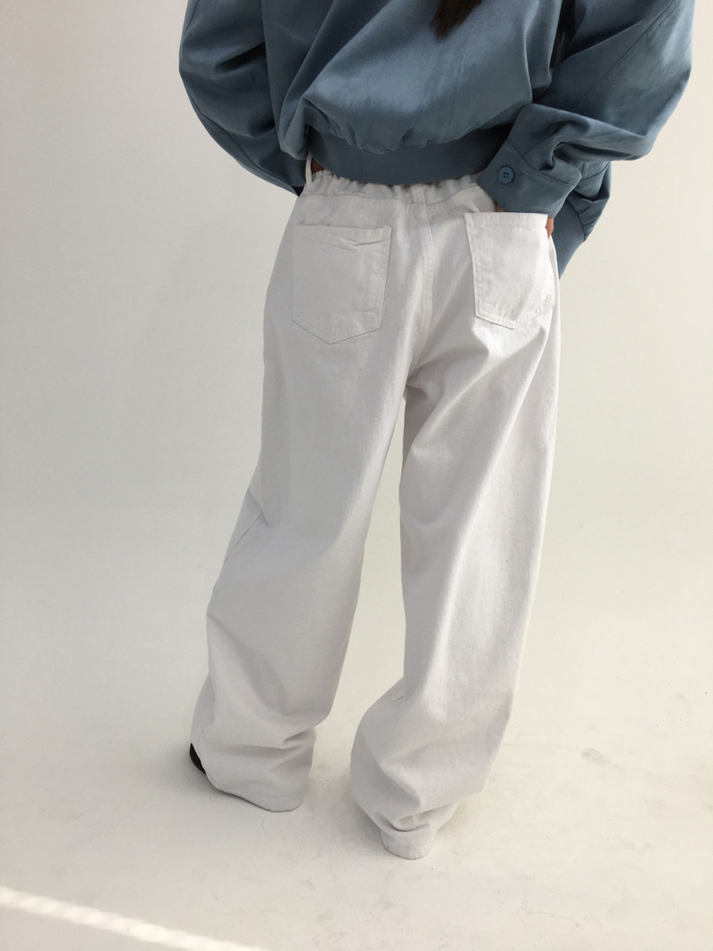 Clim brushed wide pants (3color)