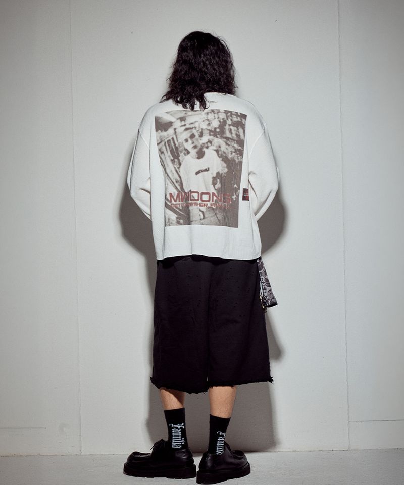 VTG printing heavy waffle LS-IV