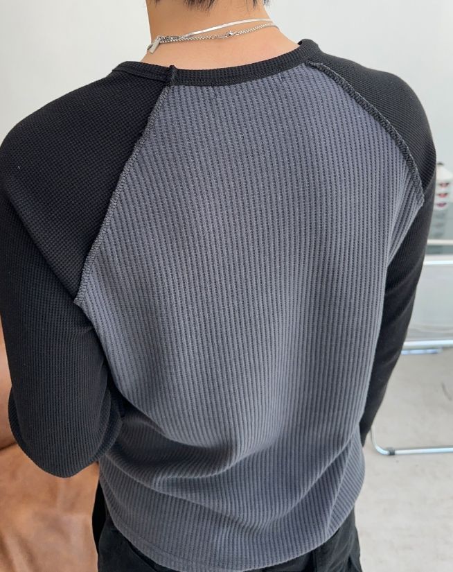 Bard Raglan Waffle Long Sleeve