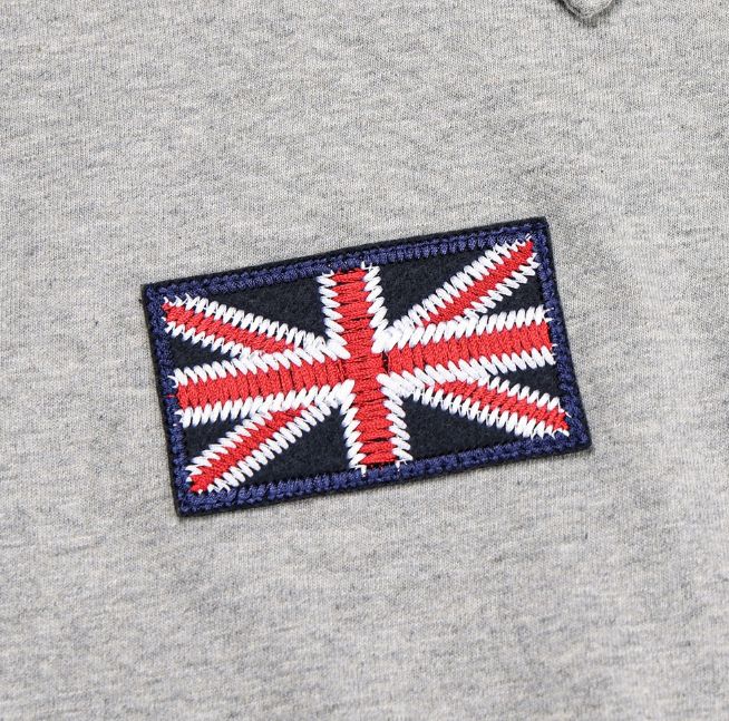 Dayren Eagle Embroidered Collar Tee