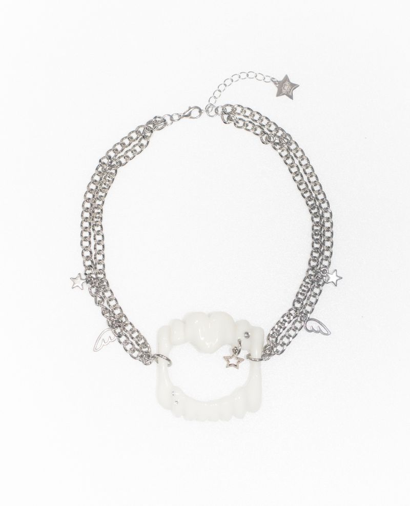 Bite Toothgem Necklace