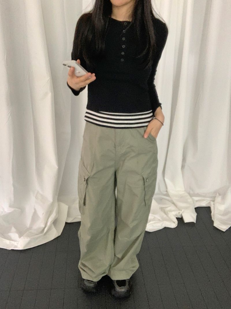 Eddie Wide-Pocket Cargo Pants