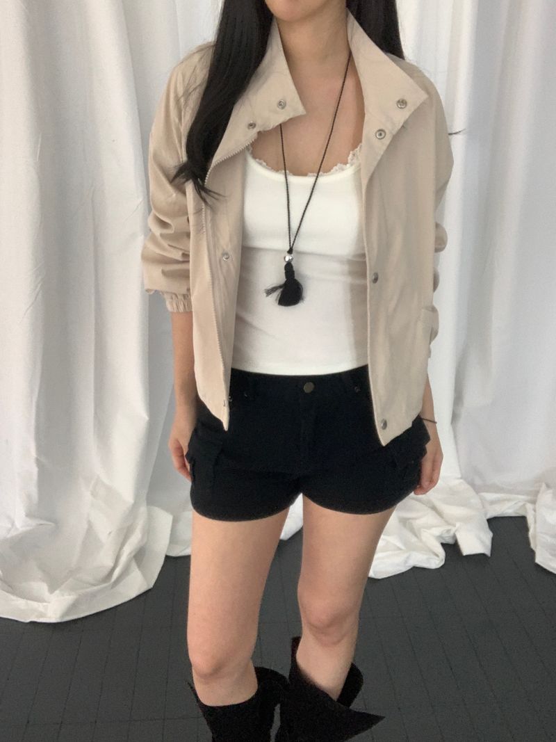 Drit High-neck Field Jumper Jacket