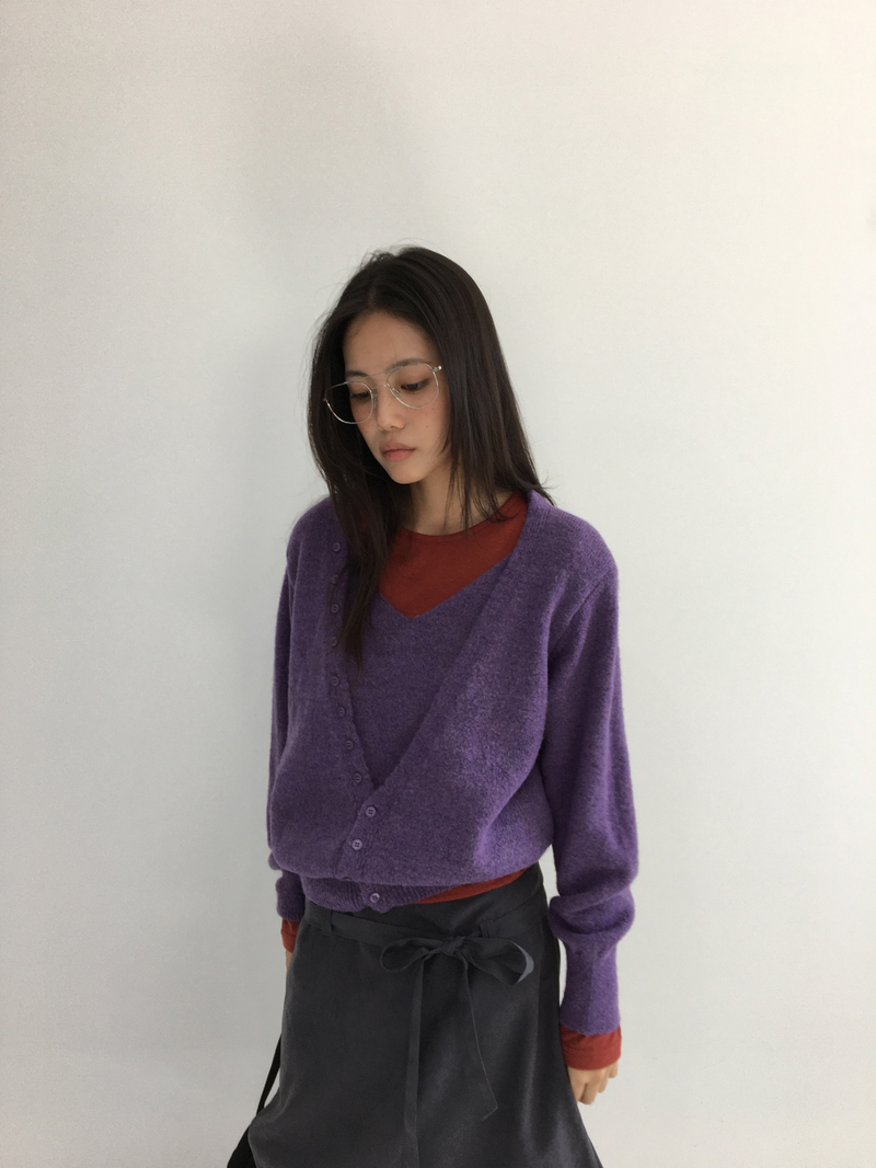 Low-tie midi skirt (2color)