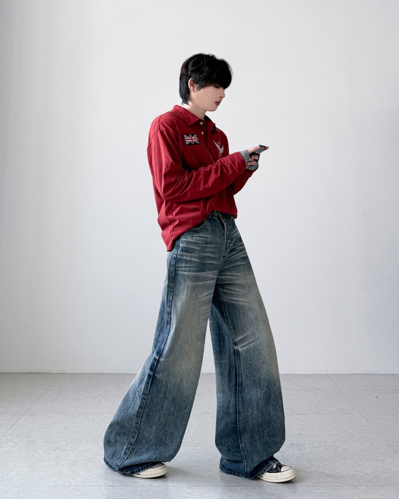 Ernis Washing Wide Denim