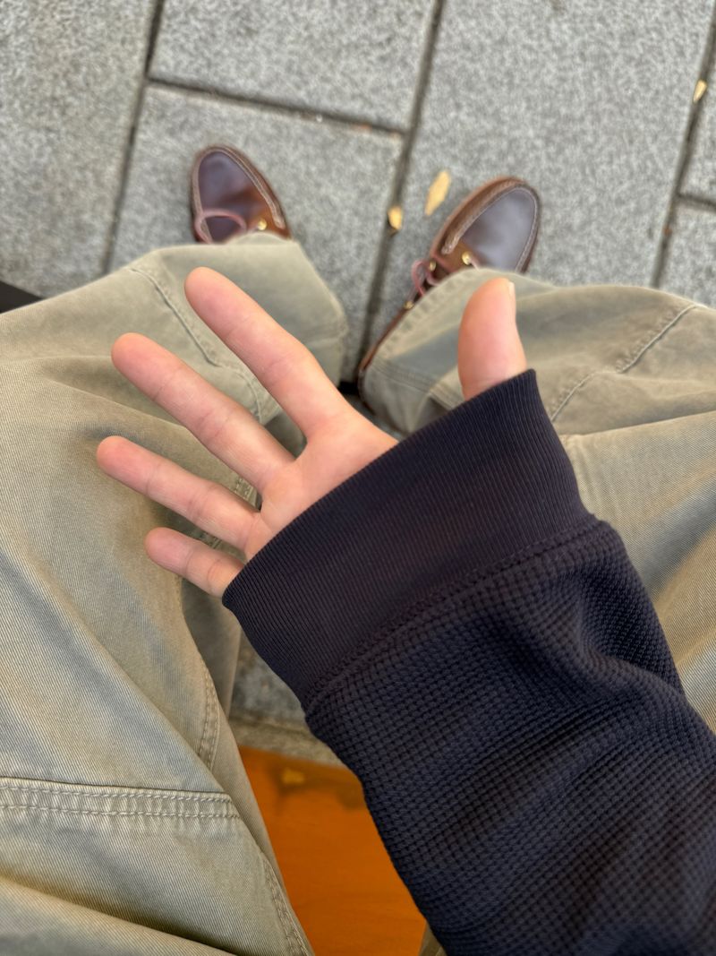 ポイ ワッフル スウェットシャツ