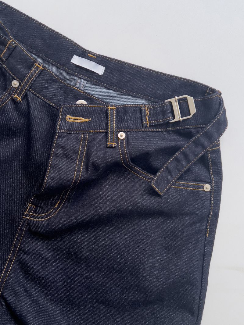 Adjust Selvedge Wide Pants