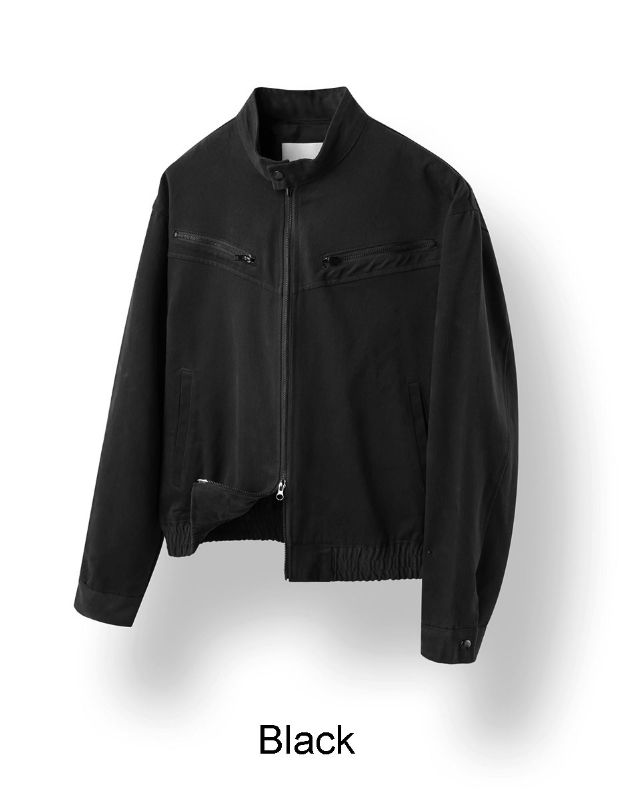 Bade Zipper Crop Jacket