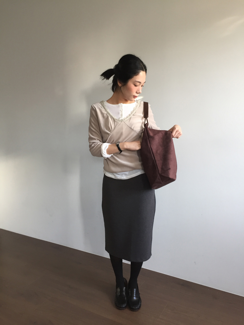 Hobos Suede Shoulder Bag (2color)