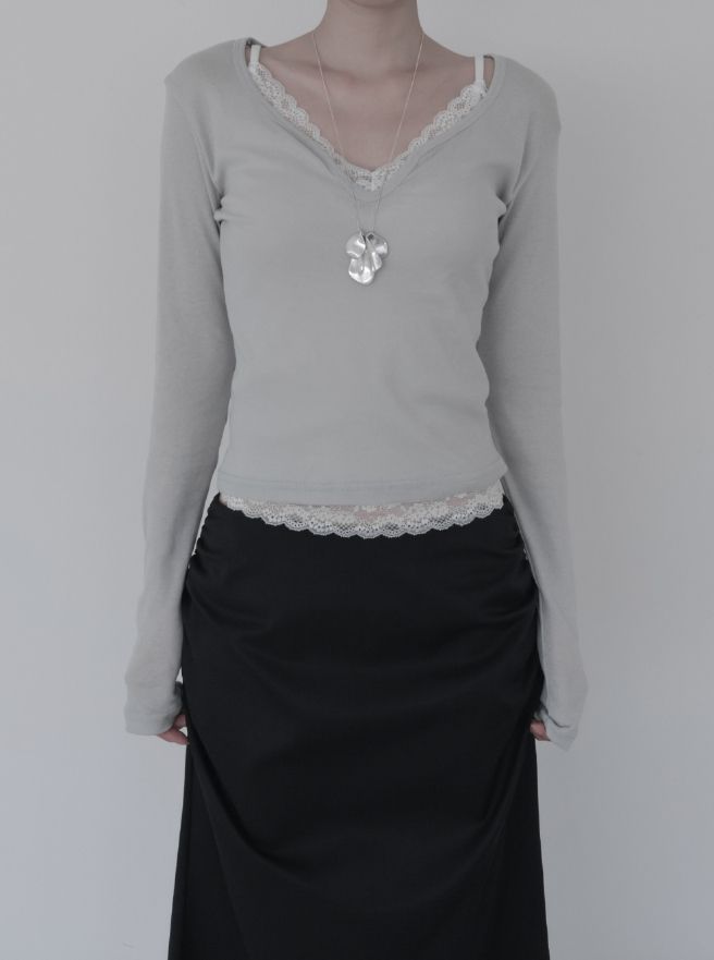 Miel Hook See-Through Tee