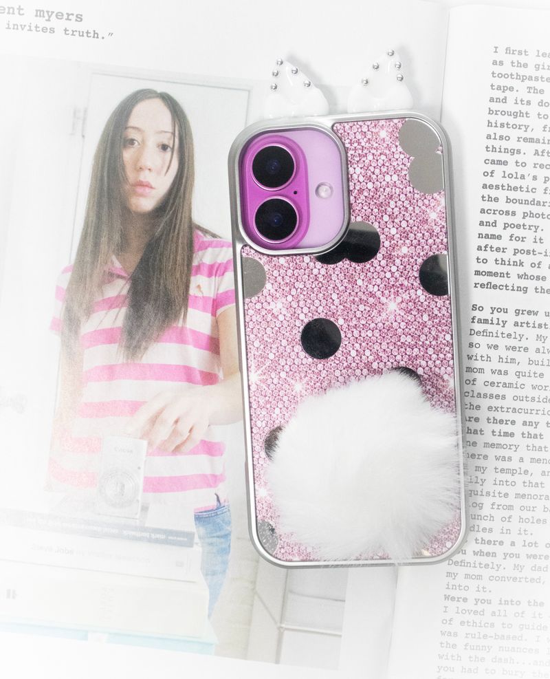 Naughty Kitty Case (Spangle)