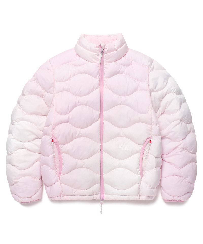 SOFT AIR HIGH-NECK PADDED JACKET CLOUD PINK (CV2GFUB902A)